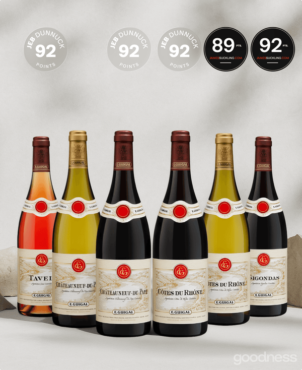 Goodness // Pack "Les Classiques Guigal - Vallée du Rhône méridionale" - 6 bouteilles