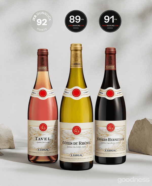 Pack Découverte Guigal "Trois couleurs" - 3 bouteilles